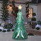 Blow Up Inflatable Mixed Media Green Christmas Outdoor Yard Decoration